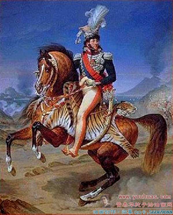 ˹ͻƷ:ԼϣķءФ,Portrait of Joachim Murat by Antoine-Jean Gros